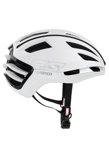 detail Cyklistická helma Casco SPEEDairo2Race Pure White