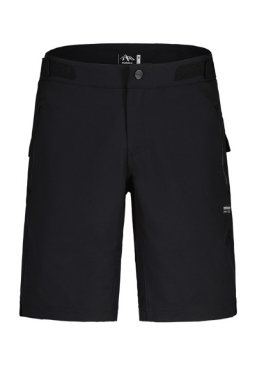 detail Cyklistické šortky Maloja BardinM. deep black multi