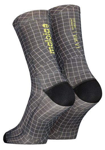 detail Maloja EichhamM. - Ponožky Deep Black Grid