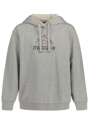 detail Dětská mikina Maloja PordenonoB. – Grey Melange