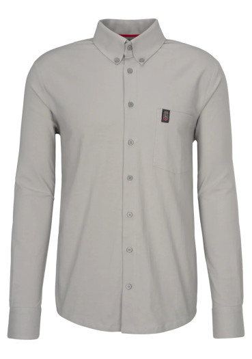 detail Van Deer Casual Shirt M Grey