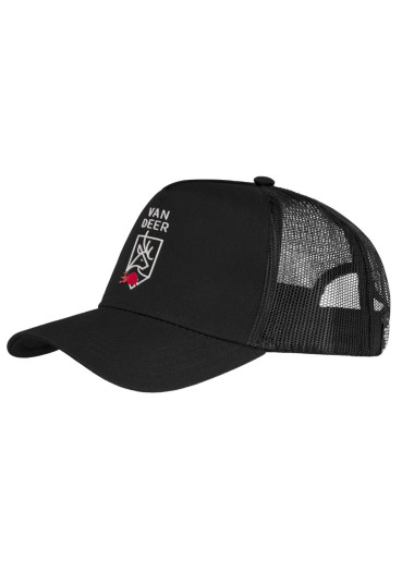 detail Van Deer Trucker Cap JR Black