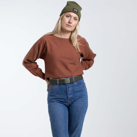 detail Pásek Arcade Atlas Ivy green 101cm