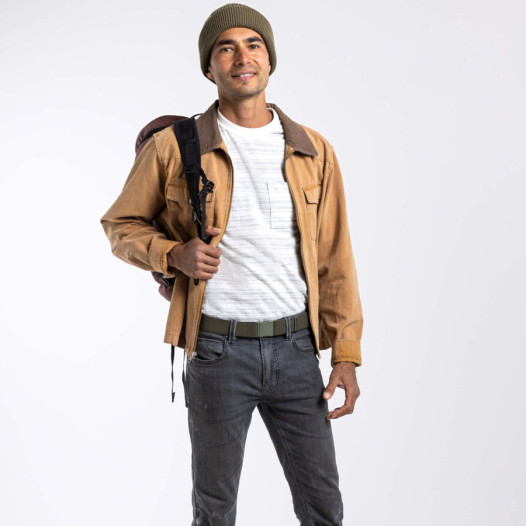 detail Pásek Arcade Atlas Ivy green 101cm