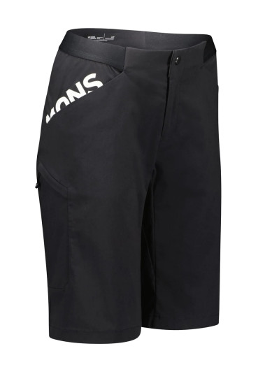 detail Dámské cyklistické kraťasy Mons Royale Diversion Merino Trail Shorts Wmns Black