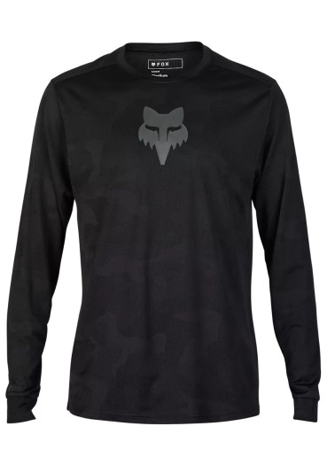 detail Pánský cyklistický dres Fox Ranger Tru Dri Ls Jersey Black