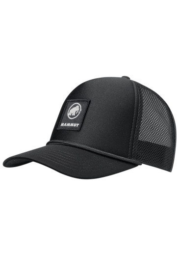 detail Mammut Crag Cap Logo Black
