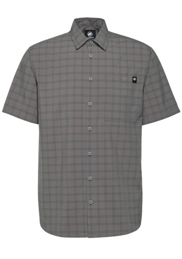 detail Mammut Lenni Shirt Men Steel/Black