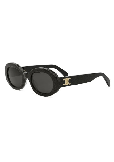 detail Sluneční brýle Celine Triomphe Oval Black CL40194U5203A