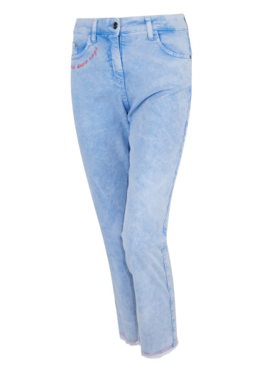 detail Dámské kalhoty Sportalm  700046 Washed Denim