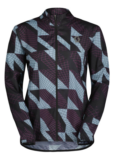 detail Scott Jacket W's Endurance Tech WB black/morning blue