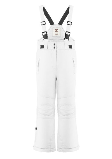 detail Dětské kalhoty Poivre Blanc Janna-Jrgl Ski Bib Pants White
