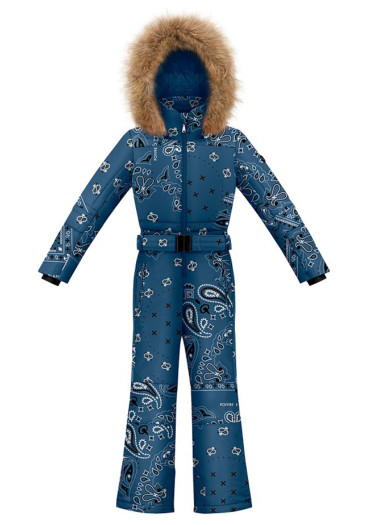 detail Poivre Blanc Jenny-Jrgl/P Ski Overall Paisley Blue