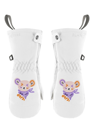 detail Dětské rukavice Poivre Blanc Mimi-Bbgl Ski Mittens White