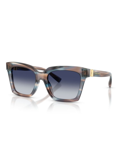 detail Dolce & Gabbana DG4498 34481455 Pruhovaná modrá/Šedá, gradální, modrá