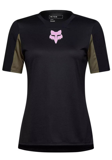 detail Fox W Defend Ss Jersey Park Black