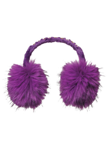 detail Dámské klapky Goldbergh Fluffy Earwarmers Viola