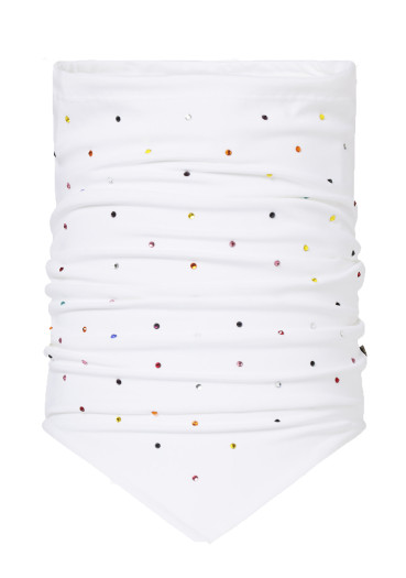detail Dámský nákrčník Goldbergh Macaron Neckwarmer White