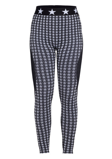 detail Dámské legíny Goldbergh Celeste Baselayer Pant Black/White