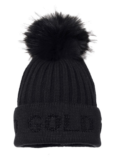 detail Dámská čepice Goldbergh Hodd Beanie Black