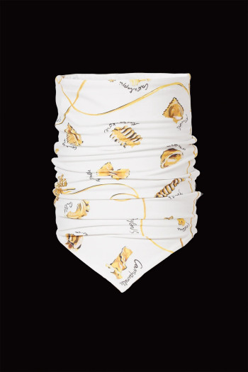 detail Dámský nákrčník Goldbergh Puglia Neckwarmer La Pasta Dorata Cream