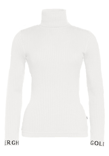detail Dámský rolák Goldbergh Mira Long Sleeve Knit Sweater Cream