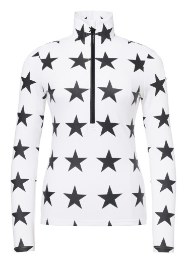 detail Dámské triko Goldbergh Lunaria Ski Pully White