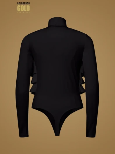 detail Dámské body Goldbergh Mystique Ski Body Black