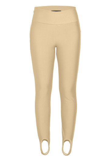 detail Dámské slim fit kalhoty Goldbergh Sandy Ski Pants Caramello