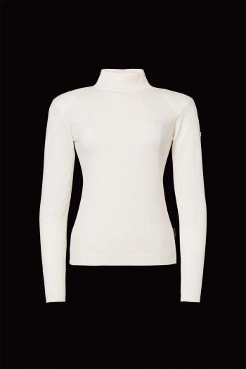 detail Dámský svetr Goldbergh Venere Long Sleeve Knit Sweate Cream