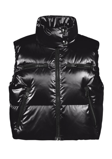 detail Dámská zimní vesta Goldbergh Éclat Bodywarmer Black