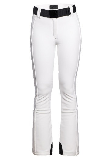 detail Dámské softshellové kalhoty Goldbergh Pippa Long Ski Pants White