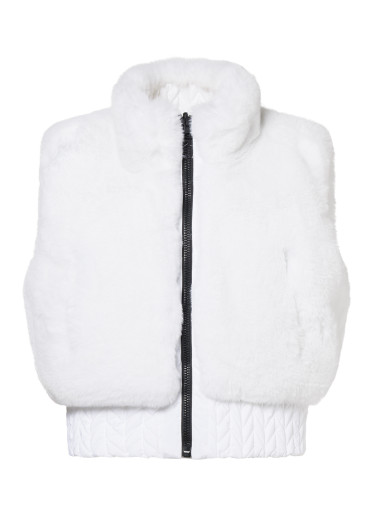 detail Dámská vesta Goldbergh Dahlia Bodywarmer White