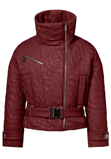 detail Dámská bunda Goldbergh Maya Ski Jacket Vino Rosso