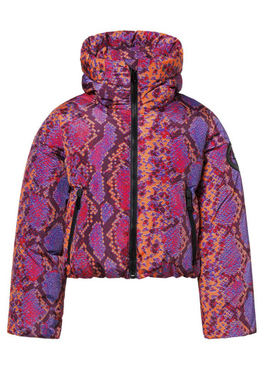 detail Dámská bunda Goldbergh Lucinda Ski Jacket Snake Pink