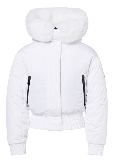 detail Dámská bunda Goldbergh Indira Ski Jacket White
