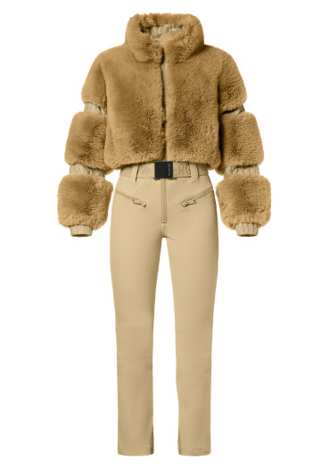 detail Dámská kombinéza Goldbergh Lieke Ski Suit Caramello