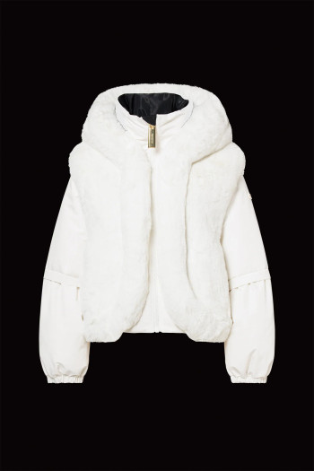 detail Dámská bunda Goldbergh Amore Ski Jacket Cream