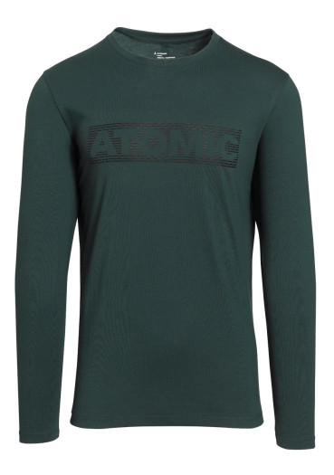 detail Atomic ALPS LS T-SHIRT-DARK GREEN