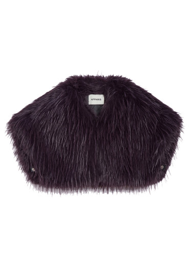 detail Dámský kabát APPARIS Devin Shrug Midnight