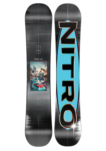 detail Snowboard Nitro Cheap Thrills