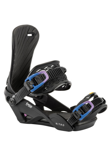 detail Vázání na  snowboard - Nitro Vázání Fate Ultra Black