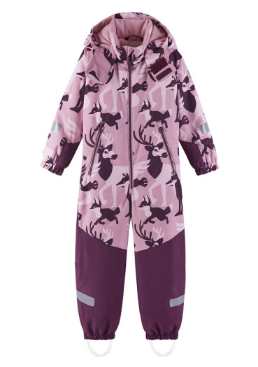 detail Dětská zimní kombinéza s membránou Reima Kurikka - Grey Pink 
