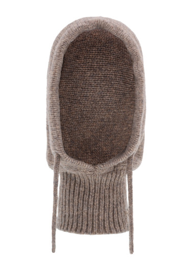 detail Šála s kapucí Eisbär-Mathilde Hood-taupe