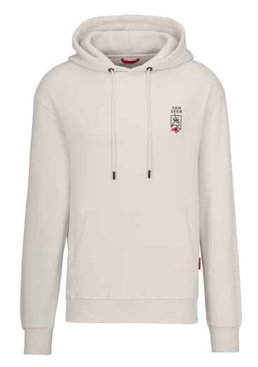 detail Pánská mikina Van Deer Essential Hoodie Off white