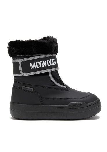 detail Dětské boty Moon Boot JR PARK STRAP-JR-N001 BLACK