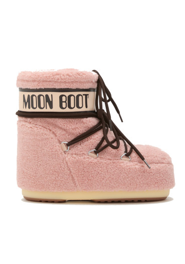 detail Dámské sněhule Moon Boot ICON LOW FLEECE-J001 PINK