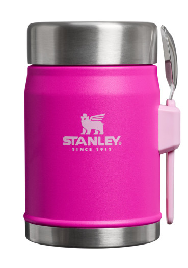 detail STANLEY The Legendary Classic Food Jar 400 ml/14oz Violet Blossom