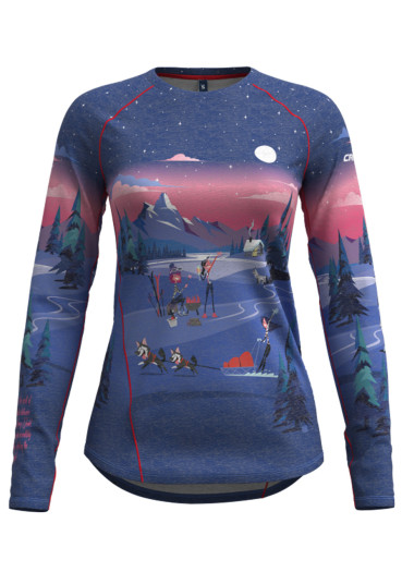 detail Dámské triko Crazy Long Sleeved Aria Woman Selfie