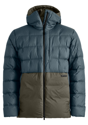 detail Ortovox Downwool 270 Jacket M Dark Arctic Grey